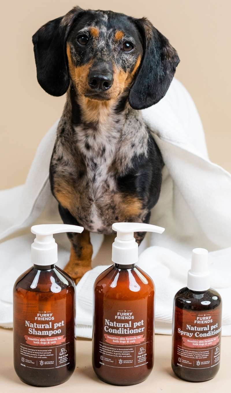 Furry Frirends pälsvård Natural pet Shampoo