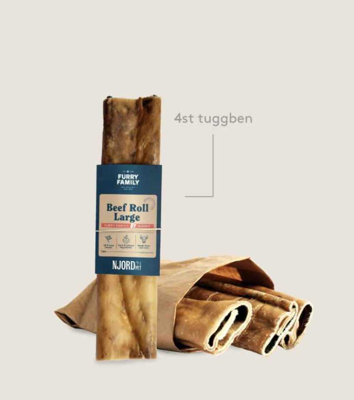 Beef Roll Large, 4st, bild 1