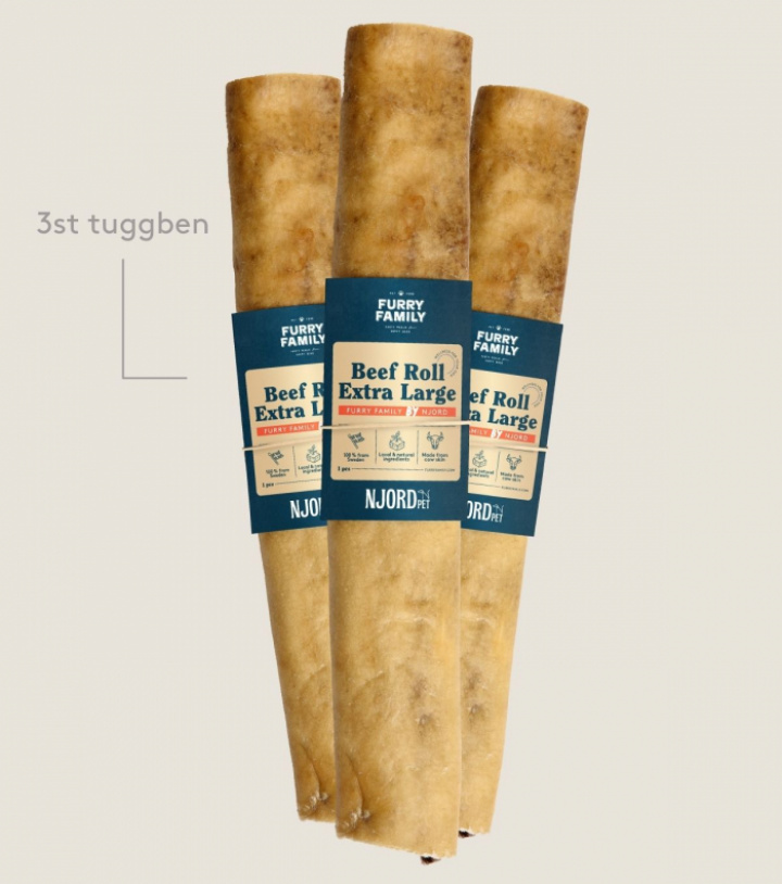 Beef Roll Extra Large, 3st, bild 1