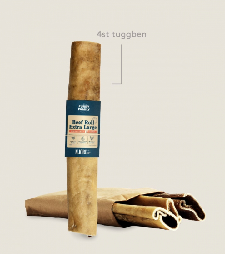Beef Roll Extra Large, 4st, bild 1