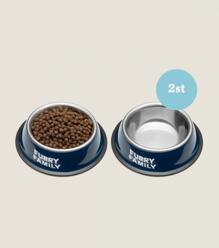 Food & Water Bowl 2-Pack, bild 1